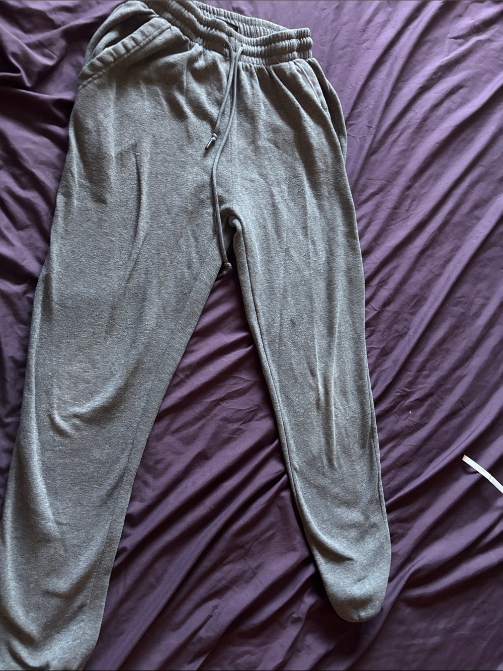 Original Deluxe Gray Men's Sweatpants with Drawstring